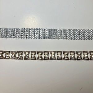 ⭐️Set of 2 Sparkly Chokers